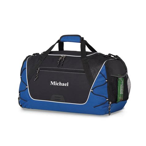 athletic duffle bags to personalize.